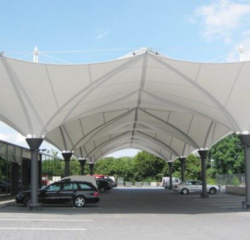 Tensile Umbrella Structure in Delhi