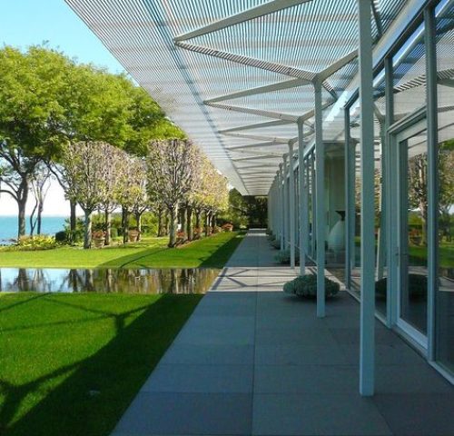 Tensile Walkway Covering Structure in delhi