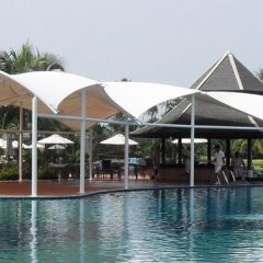 Tensile Pool Structure